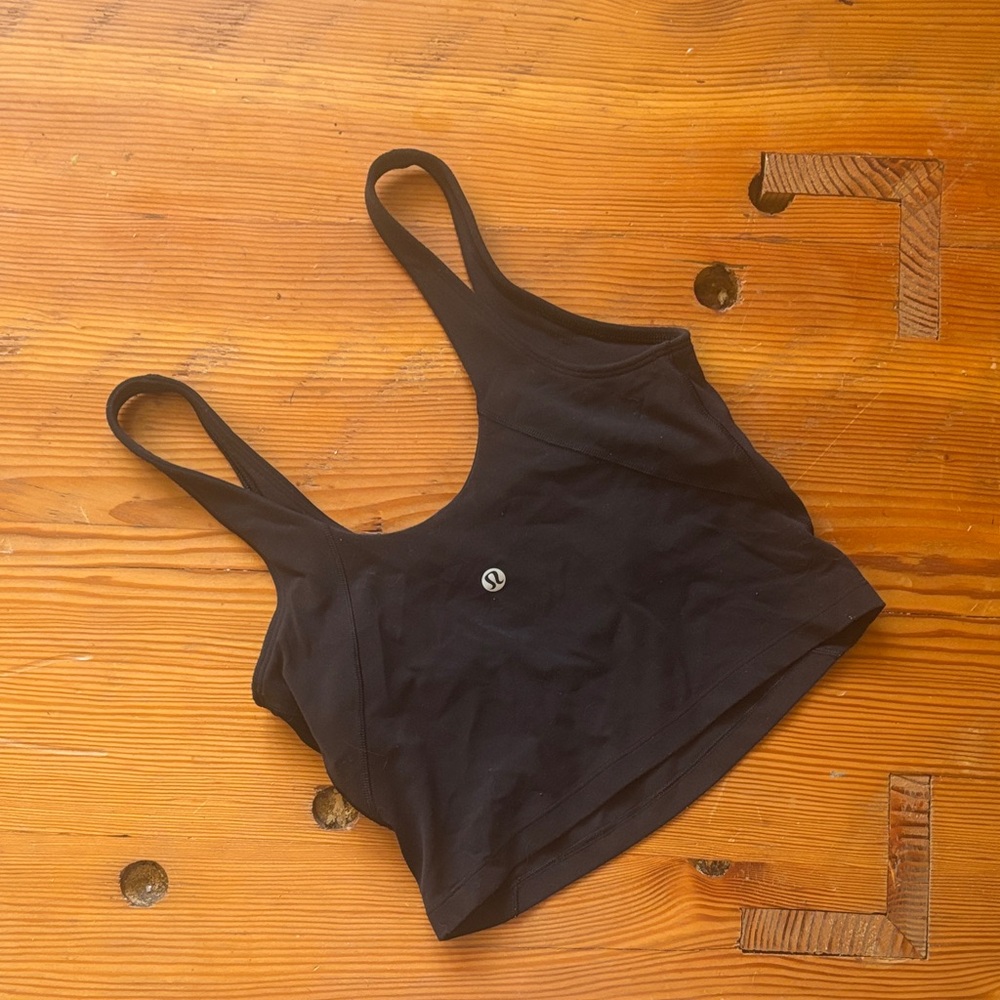 lululemon athletica Black Tank Top